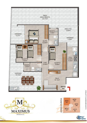 Imagem Apartamento com 2 Quartos à Venda, 100 m² em Praia Do Morro - Guarapari Imagem Apartamento com 2 Quartos à Venda, 100 m² em Praia Do Morro - Guarapari