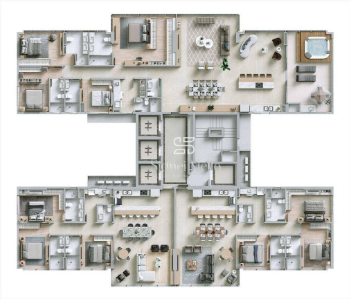 Cobertura com 4 Quartos à Venda, 254 m² em 2 Quadra Centro - Balneário Camboriú