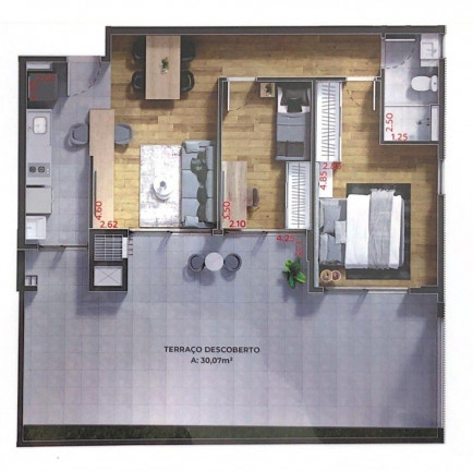 Imagem Imóvel com 2 Quartos à Venda, 65 m² em água Verde - Curitiba Imagem Imóvel com 2 Quartos à Venda, 65 m² em água Verde - Curitiba