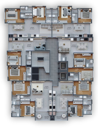 Imagem Apartamento com 2 Quartos à Venda, 61 m² em Morretes - Itapema Imagem Apartamento com 2 Quartos à Venda, 61 m² em Morretes - Itapema