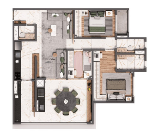 Imagem Apartamento com 3 Quartos à Venda, 142 m² em Ipiranga - São Paulo