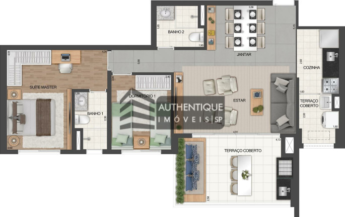 Imagem Apartamento com 3 Quartos à Venda, 100 m² em Vila Mascote - São Paulo Imagem Apartamento com 3 Quartos à Venda, 100 m² em Vila Mascote - São Paulo