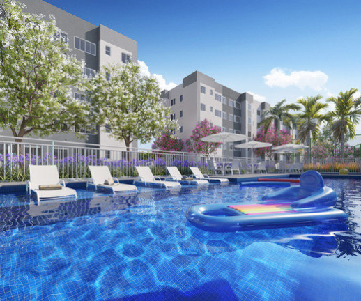 Imagem Apartamento com 2 Quartos à Venda, 54 m² em Vila Ouro Preto - Duque De Caxias