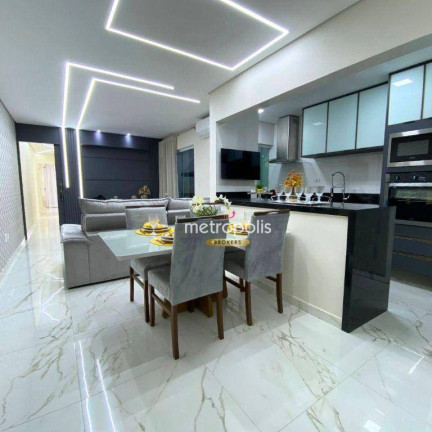 Apartamento com 3 Quartos à Venda, 90 m² em Parque Das Nações - Santo André