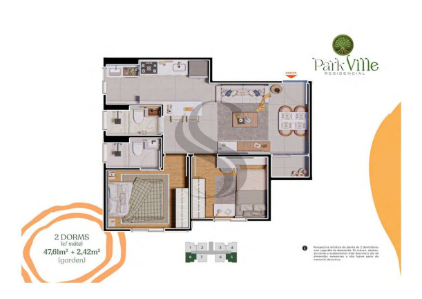 Imagem Apartamento com 2 Quartos à Venda, em Chácaras Reunidas São Jorge - Sorocaba Imagem Apartamento com 2 Quartos à Venda, em Chácaras Reunidas São Jorge - Sorocaba