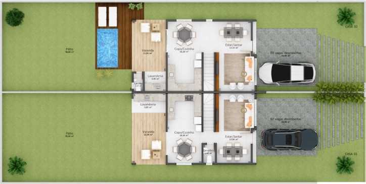 Imagem Casa com 3 Quartos à Venda, 130 m² em Cachoeira Do Bom Jesus - Florianópolis