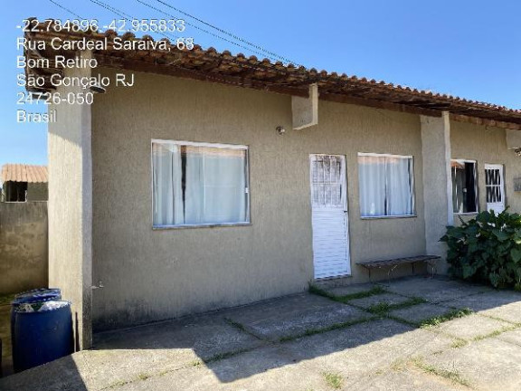 Casa com 1 Quarto à Venda, 66 m² em Bom Retiro - Sao Goncalo