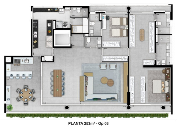 Imagem Apartamento com 3 Quartos à Venda, 252 m² em Cidade Jardim - São Paulo Imagem Apartamento com 3 Quartos à Venda, 252 m² em Cidade Jardim - São Paulo
