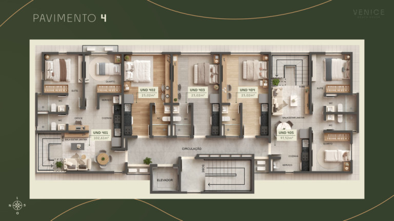 Imagem Imóvel com 1 Quarto à Venda, 23 m² em Intermares - Cabedelo Imagem Imóvel com 1 Quarto à Venda, 23 m² em Intermares - Cabedelo
