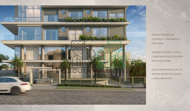 Imagem Apartamento com 4 Quartos à Venda, 245 m² em Cristo Rei - Curitiba