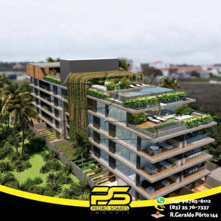 Apartamento com 2 Quartos à Venda, 90 m² em Cabo Branco - João Pessoa