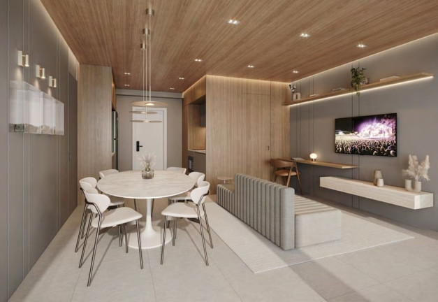 Imagem Imóvel com 1 Quarto à Venda, 25 m² em Centro - Curitiba