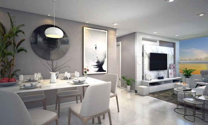 Imagem Apartamento com 2 Quartos à Venda, 71 m² em Guilhermina - Praia Grande