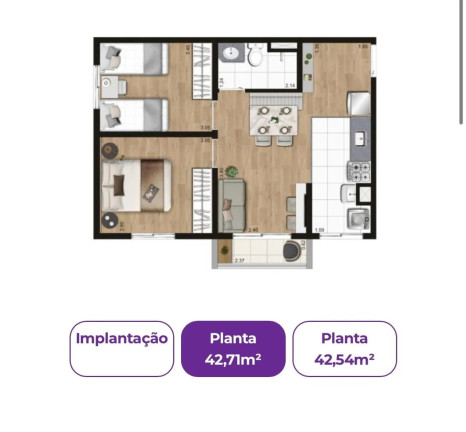 Imagem Imóvel com 2 Quartos à Venda, 43 m² em Jabaquara - Santos Imagem Imóvel com 2 Quartos à Venda, 43 m² em Jabaquara - Santos