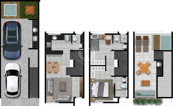 Imagem Casa de Condomínio com 2 Quartos à Venda, 171 m² em Campo Belo - São Paulo