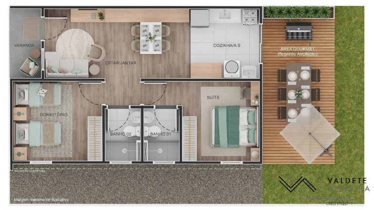 Imagem Casa de Condomínio com 2 Quartos à Venda, 57 m² em Loteamento Chácaras Ingrid - Taubaté Imagem Casa de Condomínio com 2 Quartos à Venda, 57 m² em Loteamento Chácaras Ingrid - Taubaté