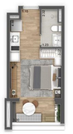 Imagem Apartamento à Venda, 24 m² em Vila Firmiano Pinto - São Paulo Imagem Apartamento à Venda, 24 m² em Vila Firmiano Pinto - São Paulo