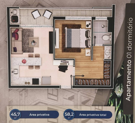 Imagem Apartamento com 2 Quartos à Venda, 54 m² em Alvinópolis - Atibaia Imagem Apartamento com 2 Quartos à Venda, 54 m² em Alvinópolis - Atibaia