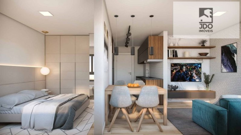 Imagem Apartamento com 1 Quarto à Venda, 30 m² em Tingui - Curitiba Imagem Apartamento com 1 Quarto à Venda, 30 m² em Tingui - Curitiba