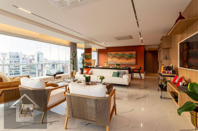 Imagem Apartamento com 4 Quartos à Venda, 200 m² em Campo Belo - São Paulo