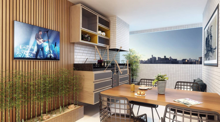 Imagem Apartamento com 3 Quartos à Venda, 67 m² em Boqueirão - Santos Imagem Apartamento com 3 Quartos à Venda, 67 m² em Boqueirão - Santos