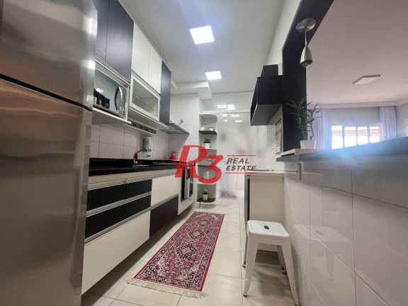 Imagem Apartamento com 2 Quartos à Venda, 97 m² em Gonzaga - Santos