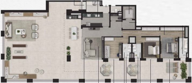 Imagem Apartamento com 2 Quartos à Venda, 195 m² em Itaim Bibi - São Paulo Imagem Apartamento com 2 Quartos à Venda, 195 m² em Itaim Bibi - São Paulo