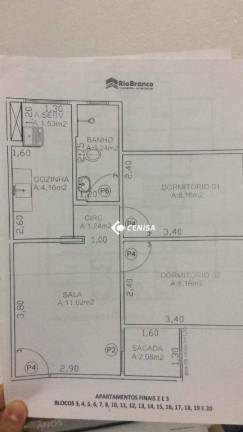 Imagem Apartamento com 2 Quartos à Venda, 44 m² em Residencial Galena - Salto Imagem Apartamento com 2 Quartos à Venda, 44 m² em Residencial Galena - Salto