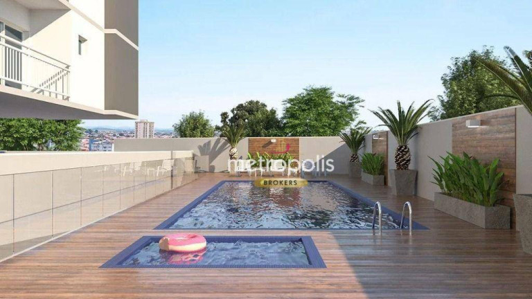 Imagem Apartamento com 2 Quartos à Venda, 54 m² em Vila Metalúrgica - Santo André