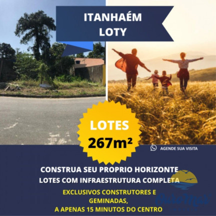 Terreno à Venda, 267 m² em Loty - Itanhaém