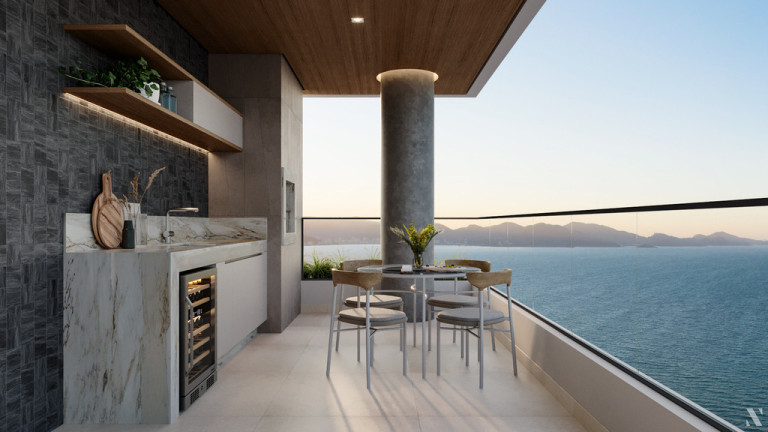 Imagem Apartamento com 4 Quartos à Venda, 149 m² em Perequê - Porto Belo