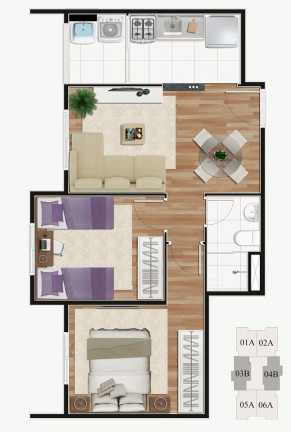 Imagem Apartamento com 2 Quartos à Venda, 47 m² em Vila Nova Cachoeirinha - São Paulo Imagem Apartamento com 2 Quartos à Venda, 47 m² em Vila Nova Cachoeirinha - São Paulo