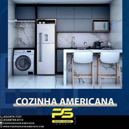 Imagem Apartamento com 2 Quartos à Venda, 50 m² em João Paulo Ii - João Pessoa