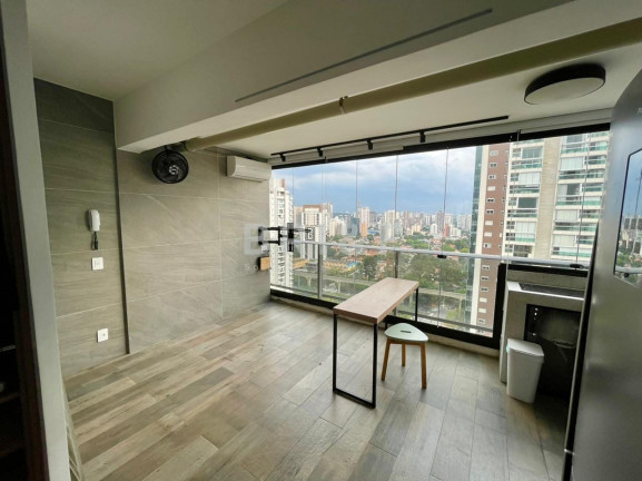 Imagem Apartamento com 1 Quarto para Alugar, 40 m² em Brooklin Paulista - São Paulo