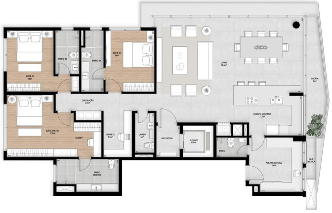 Imagem Apartamento com 3 Quartos à Venda, 200 m² em Rio Branco - Porto Alegre Imagem Apartamento com 3 Quartos à Venda, 200 m² em Rio Branco - Porto Alegre