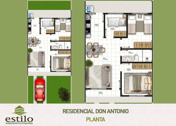 Imagem Casa com 3 Quartos à Venda, 57 m² em Campo Largo Da Roseira - São José Dos Pinhais