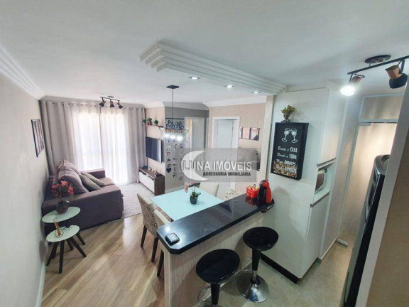Apartamento com 2 Quartos à Venda, 48 m² em Vila Gonçalves - São Bernardo Do Campo