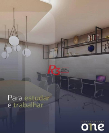 Imagem Apartamento com 1 Quarto à Venda, 60 m² em Boqueirão - Santos
