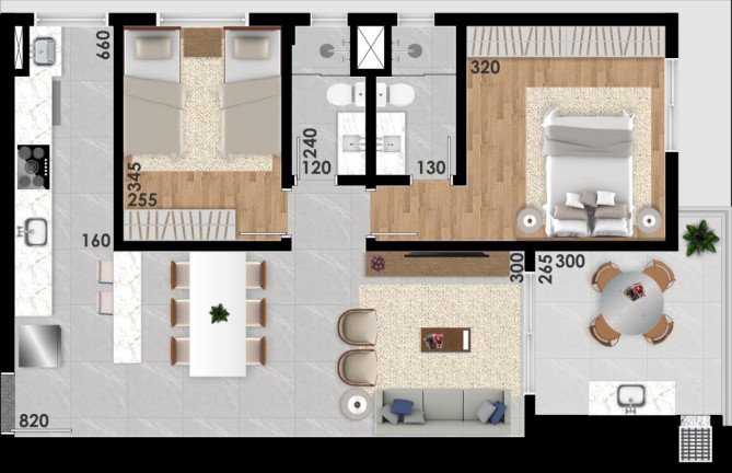 Imagem Apartamento com 3 Quartos à Venda, 106 m² em água Verde - Curitiba