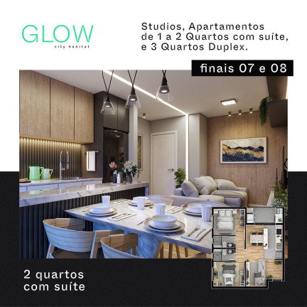 Imagem Apartamento com 2 Quartos à Venda, 56 m² em Novo Mundo - Curitiba Imagem Apartamento com 2 Quartos à Venda, 56 m² em Novo Mundo - Curitiba