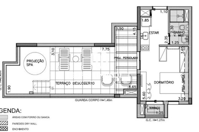Imagem Imóvel com 1 Quarto à Venda, 56 m² em Santo Amaro - São Paulo