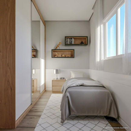 Imagem Imóvel com 2 Quartos à Venda, 90 m² em Tingui - Curitiba