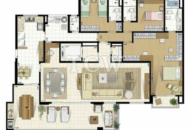 Imagem Apartamento com 3 Quartos à Venda, 204 m² em Moema - São Paulo Imagem Apartamento com 3 Quartos à Venda, 204 m² em Moema - São Paulo