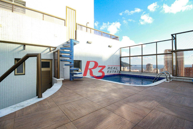 Cobertura com 4 Quartos à Venda, 350 m² em Embaré - Santos