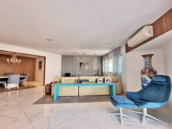 Foto do imóvel Apartamento com 3 Quartos à Venda, 199 m² em Ponta Da Praia - Santos
