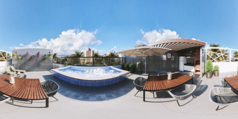 Imagem Loft com 1 Quarto à Venda, 22 m² em Intermares - Cabedelo