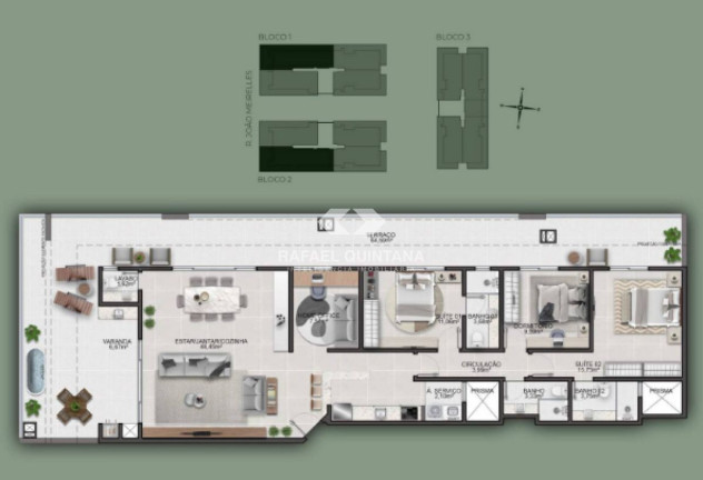 Imagem Apartamento com 1 Quarto à Venda, 63 m² em Abraão - Florianópolis Imagem Apartamento com 1 Quarto à Venda, 63 m² em Abraão - Florianópolis