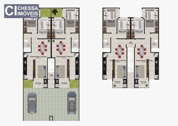 Imagem Apartamento com 2 Quartos à Venda, 86 m² em Santa Regina - Itajaí