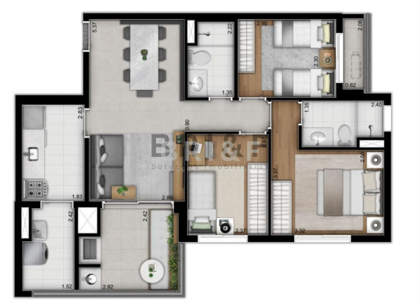 Imagem Apartamento com 3 Quartos à Venda, 77 m² em Vila Monte Alegre - São Paulo Imagem Apartamento com 3 Quartos à Venda, 77 m² em Vila Monte Alegre - São Paulo