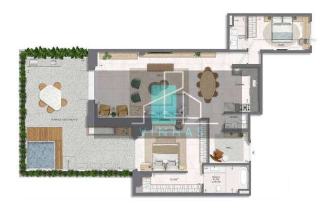 Imagem Apartamento com 2 Quartos à Venda, 194 m² em Gloria - Rio De Janeiro
